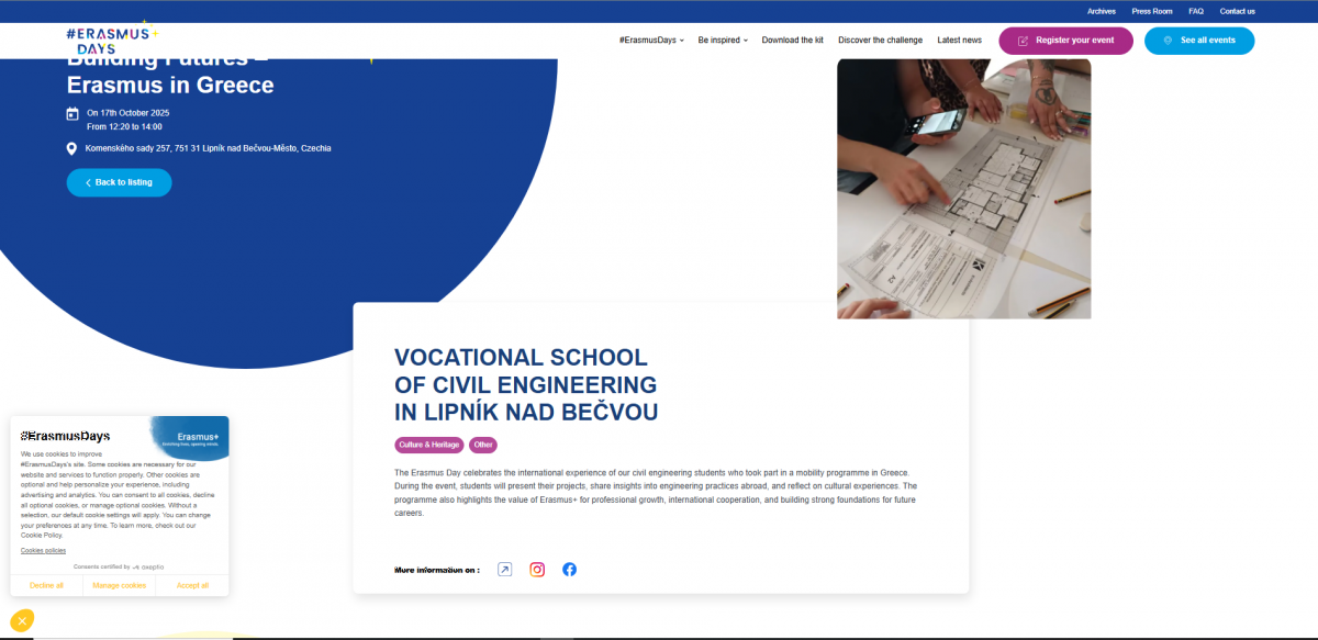 Building Futures – Erasmus in Greece 